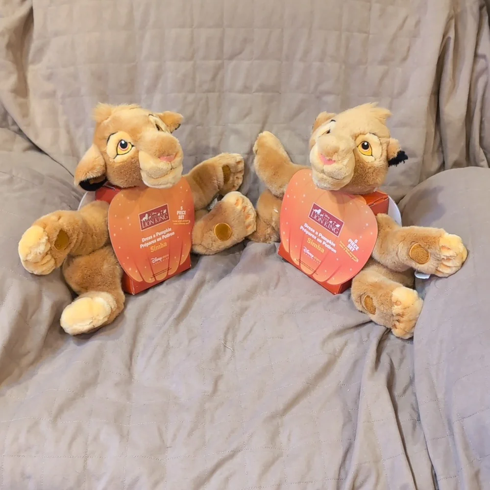 Disney The Lion King Dress a Pumpkin Simba Y2K